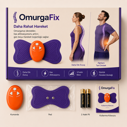 OmurgaFix™ | Bel ve Duruş Destek Sistemi