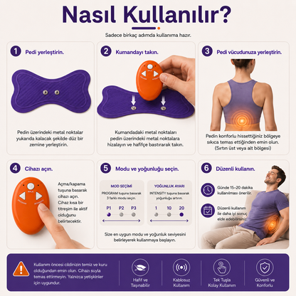 OmurgaFix™ | Bel ve Duruş Destek Sistemi